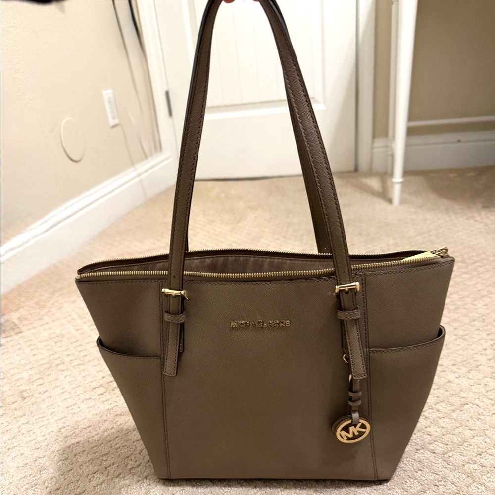 Michael Kors Tan Tote Bag